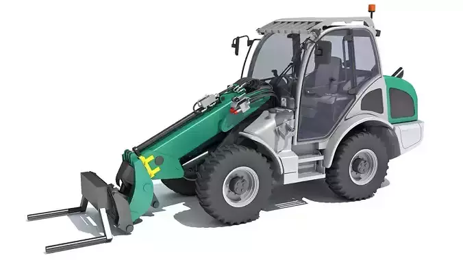Wheel Loader 3D model
