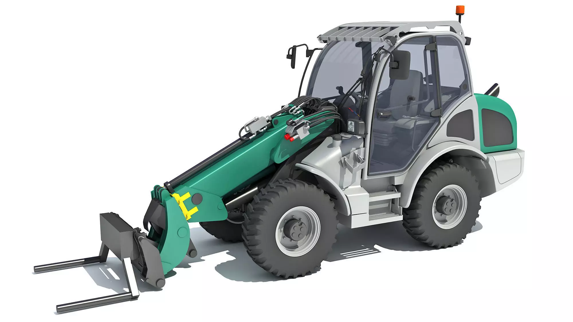 Wheel Loader 3D model_0