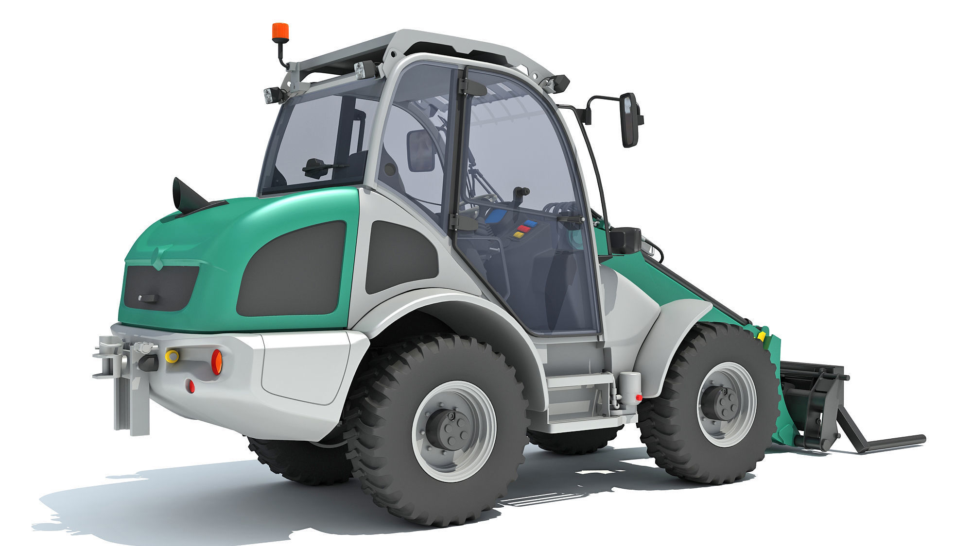 Wheel Loader 3D model_6