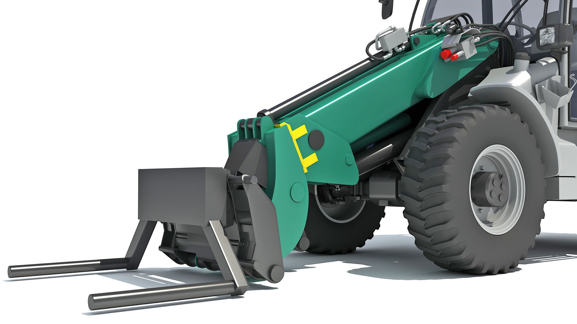 Wheel Loader 3D model_14