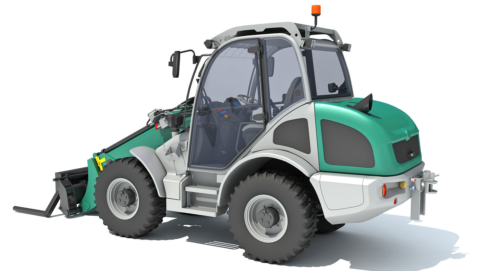 Wheel Loader 3D model_2