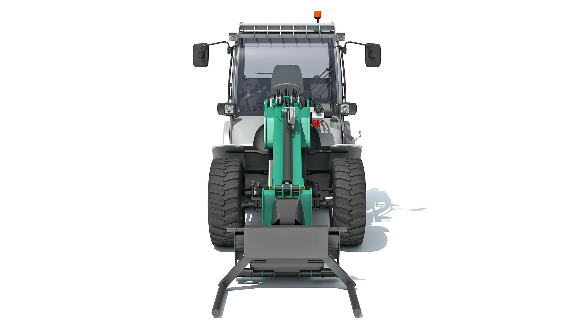 Wheel Loader 3D model_10