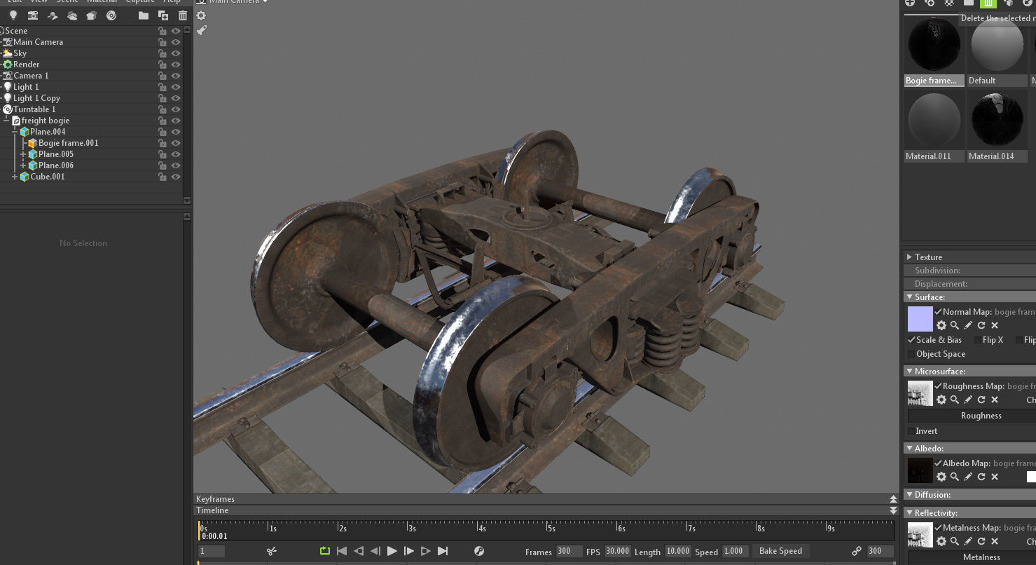 Freight Bogie 3D model_12
