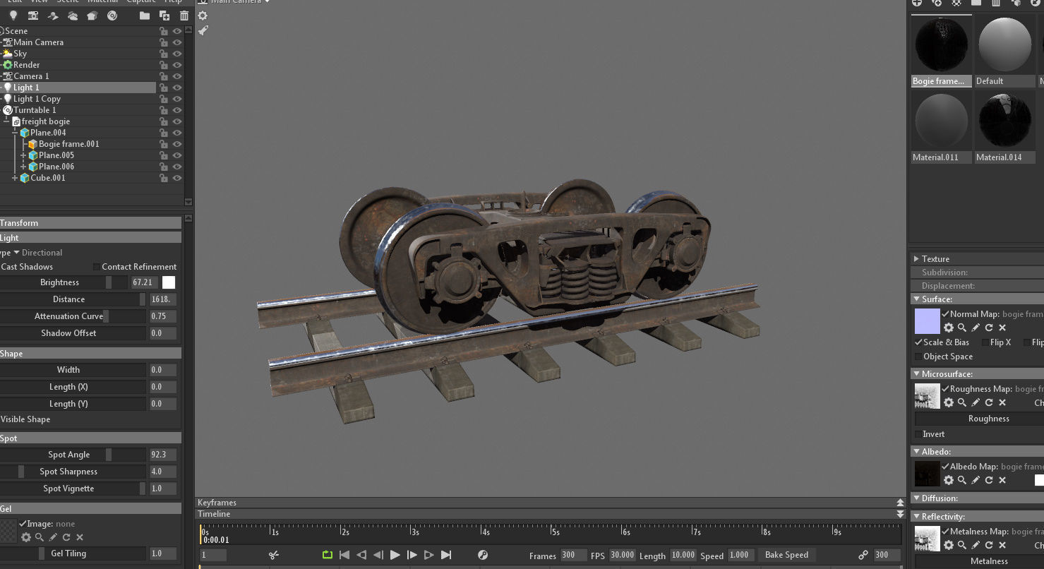 Freight Bogie 3D model_11