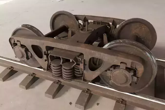 Freight Bogie 3D model