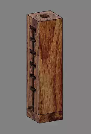 Candle Holder v1 3D print model