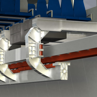 MagLev Train 3D model_7