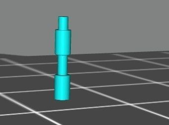 MK 38 artillery director yowa class 3D model_11