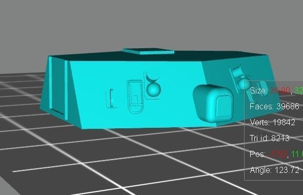 MK 38 artillery director yowa class 3D model_18