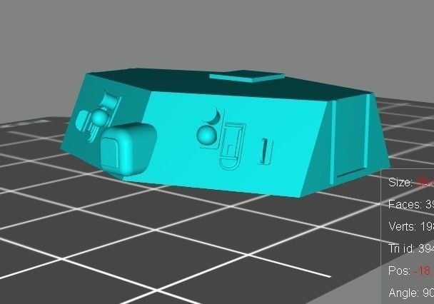 MK 38 artillery director yowa class 3D model_17