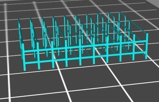 MK 38 artillery director yowa class 3D model_7