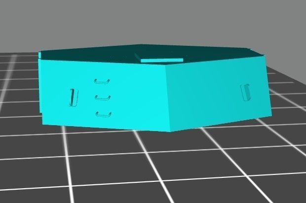 MK 38 artillery director yowa class 3D model_16