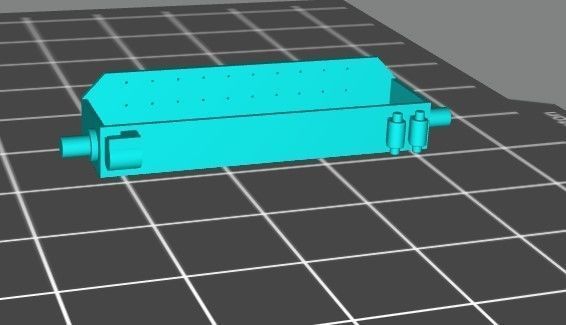 MK 38 artillery director yowa class 3D model_27