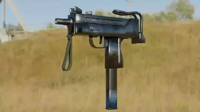 Mac 10 Lowpoly GameReady