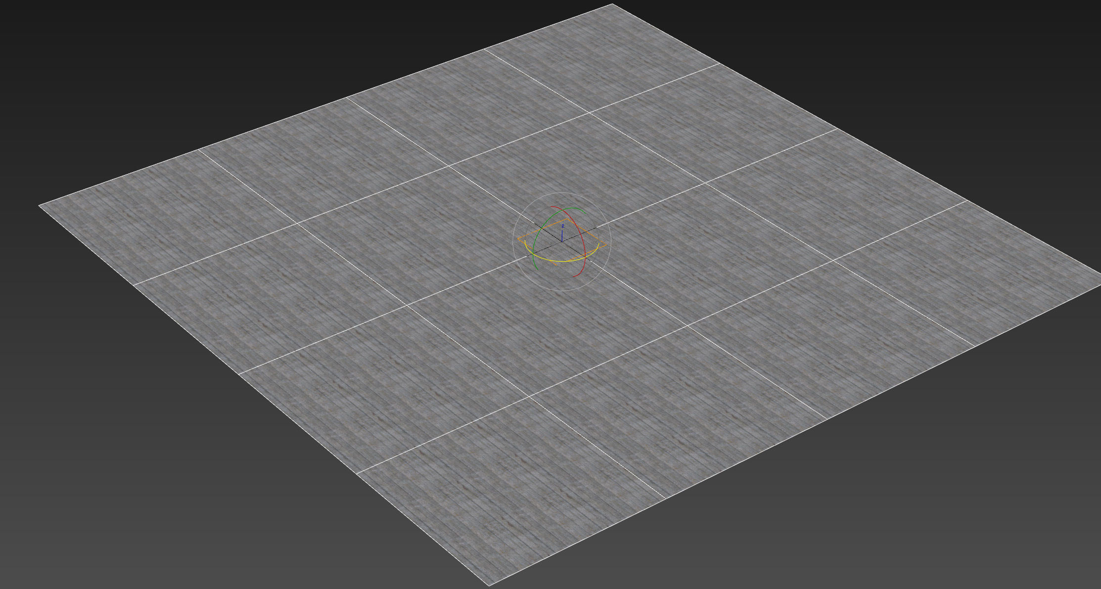 Old painted boards material Low-poly 3D model_11