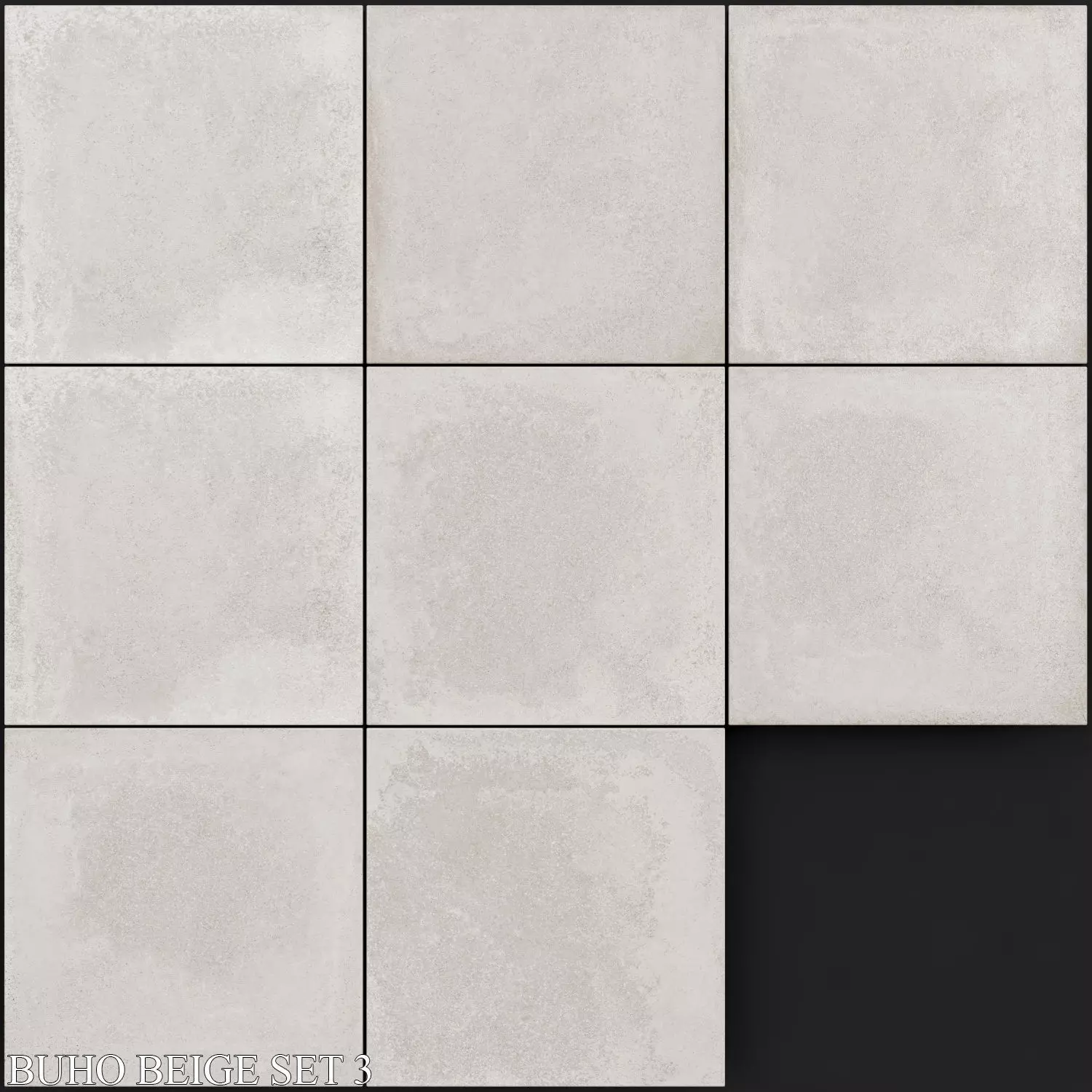 Peronda Buho Beige Set 3 3D model_0