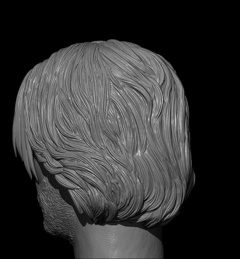 Keanu Reeves John Wick 1-12 SD version 3D print model 3D print model_4