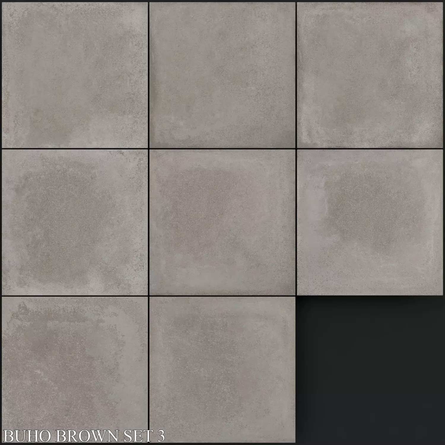 Peronda Buho Brown Set 3 3D model_0