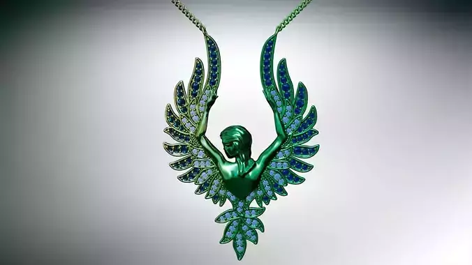 jewelry emerald and diamond necklace