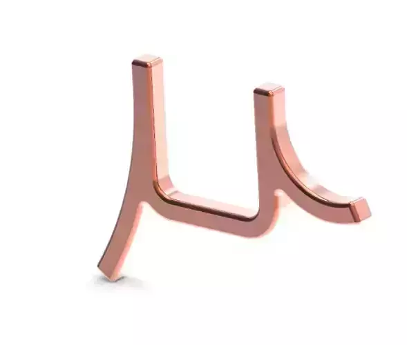 Micro Physics Symbol 3D print model