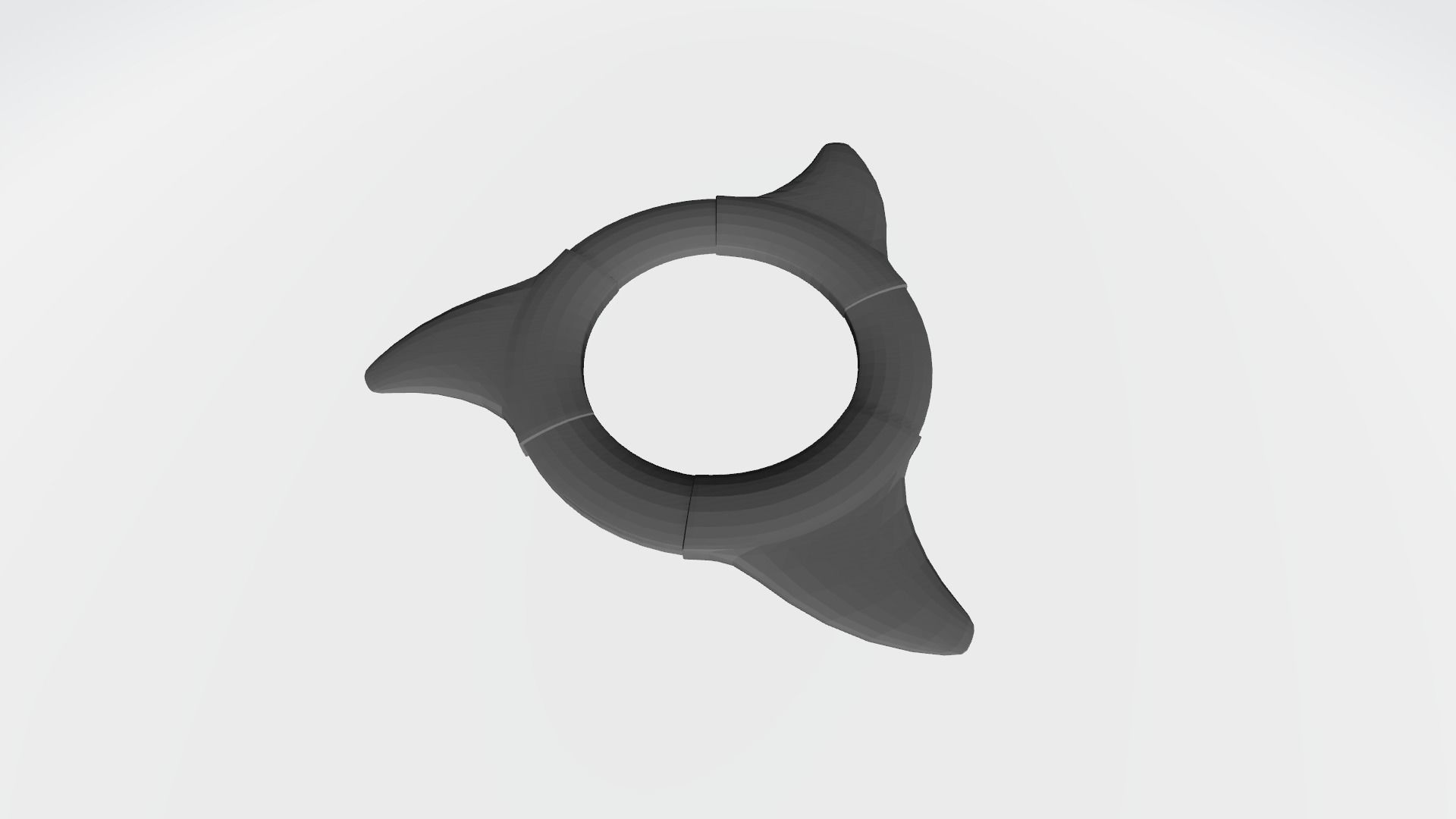 Spears and bow 3D print model_1