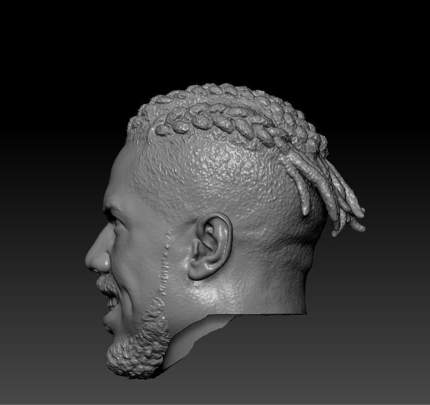 Michael B Jordan Erik Killmonger SD 16th scale 3D print model_1