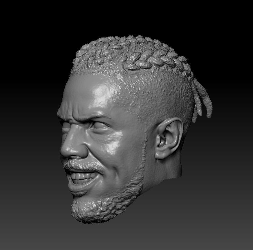 Michael B Jordan Erik Killmonger SD 16th scale 3D print model_4