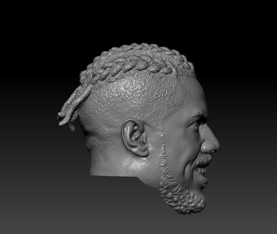 Michael B Jordan Erik Killmonger SD 16th scale 3D print model_5