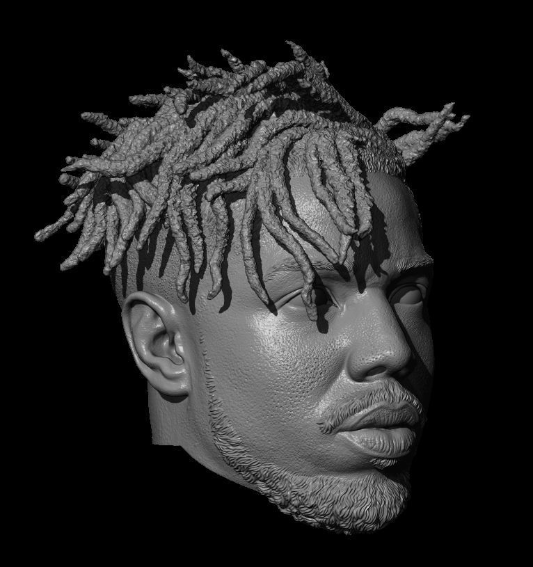 Michael B Jordan Erik Killmonger 4K high res 16th scale 3D print model_1
