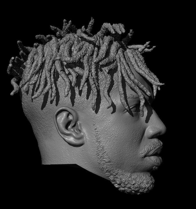 Michael B Jordan Erik Killmonger 4K high res 16th scale 3D print model_2