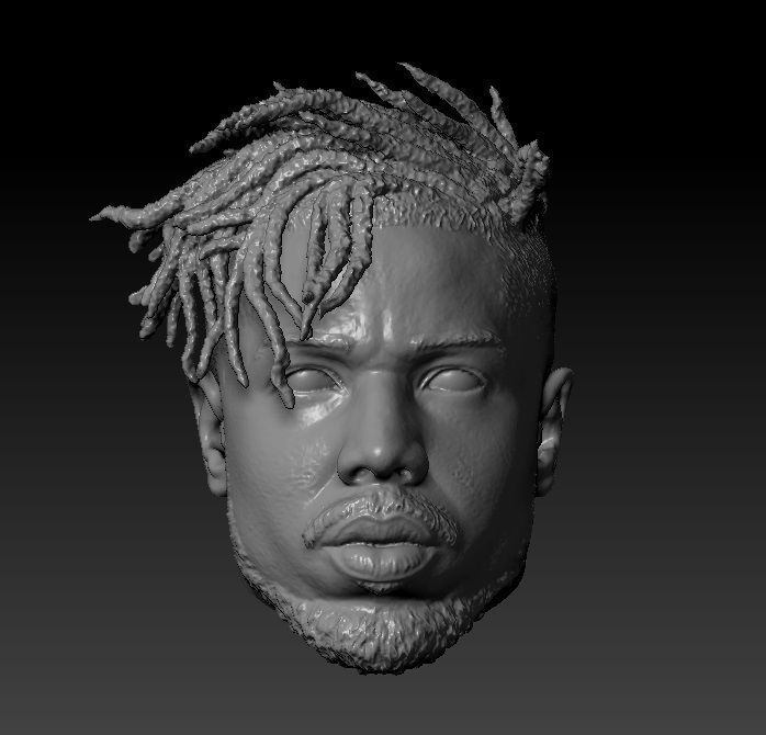 Michael B Jordan Erik Killmonger SD 1-12th scale 3D print model_4