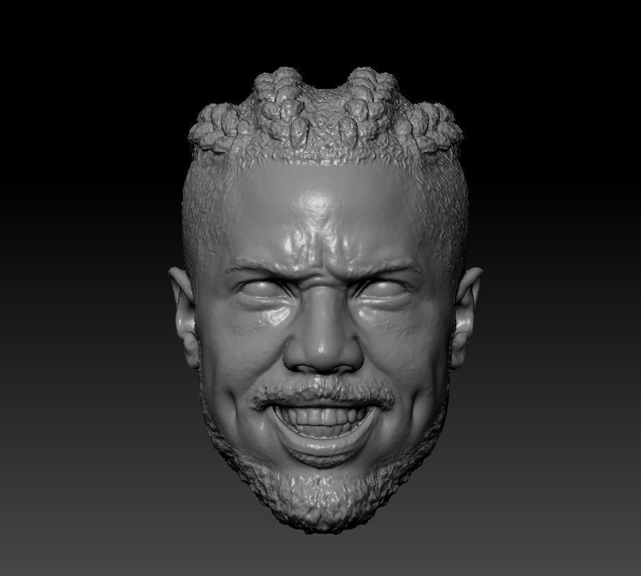 Michael B Jordan Erik Killmonger SD 1-12th scale 3D print model_2