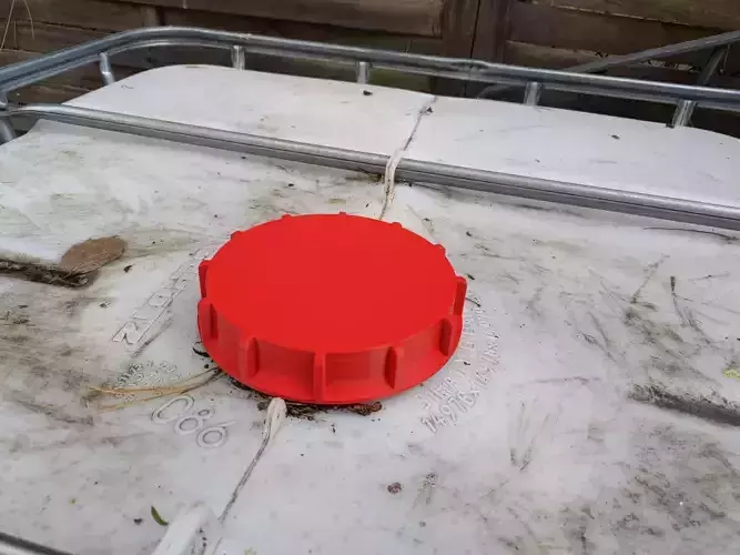 IBC TANK LID diameter 163mm 3D print model