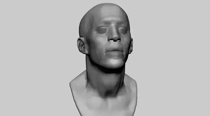 Male Head v4 