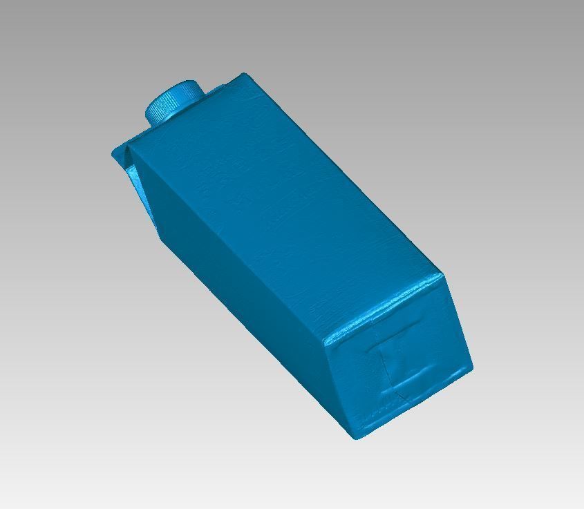 Real Milk Box 1 Liter Carton 3D Scan 3D print model_6