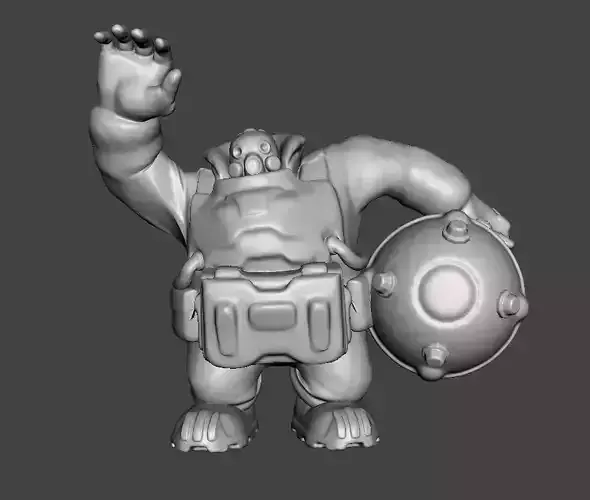 Arctic Ops Gragas 3D Model