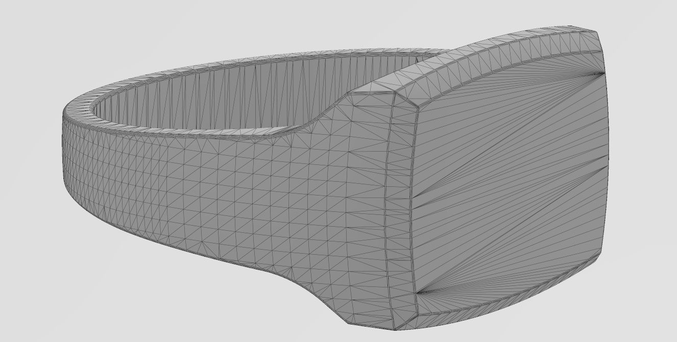 Engravable Geometric rectangular top signet 3D print model_15