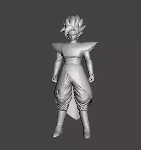 Fused Zamasu Dragon Ball 3D Model