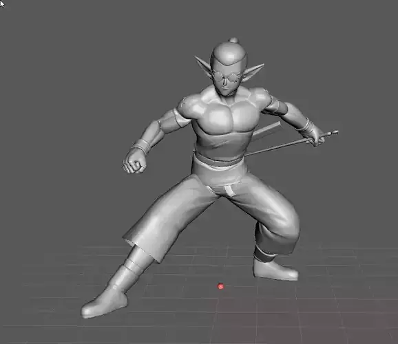 Fu Dragon Ball 3D Model