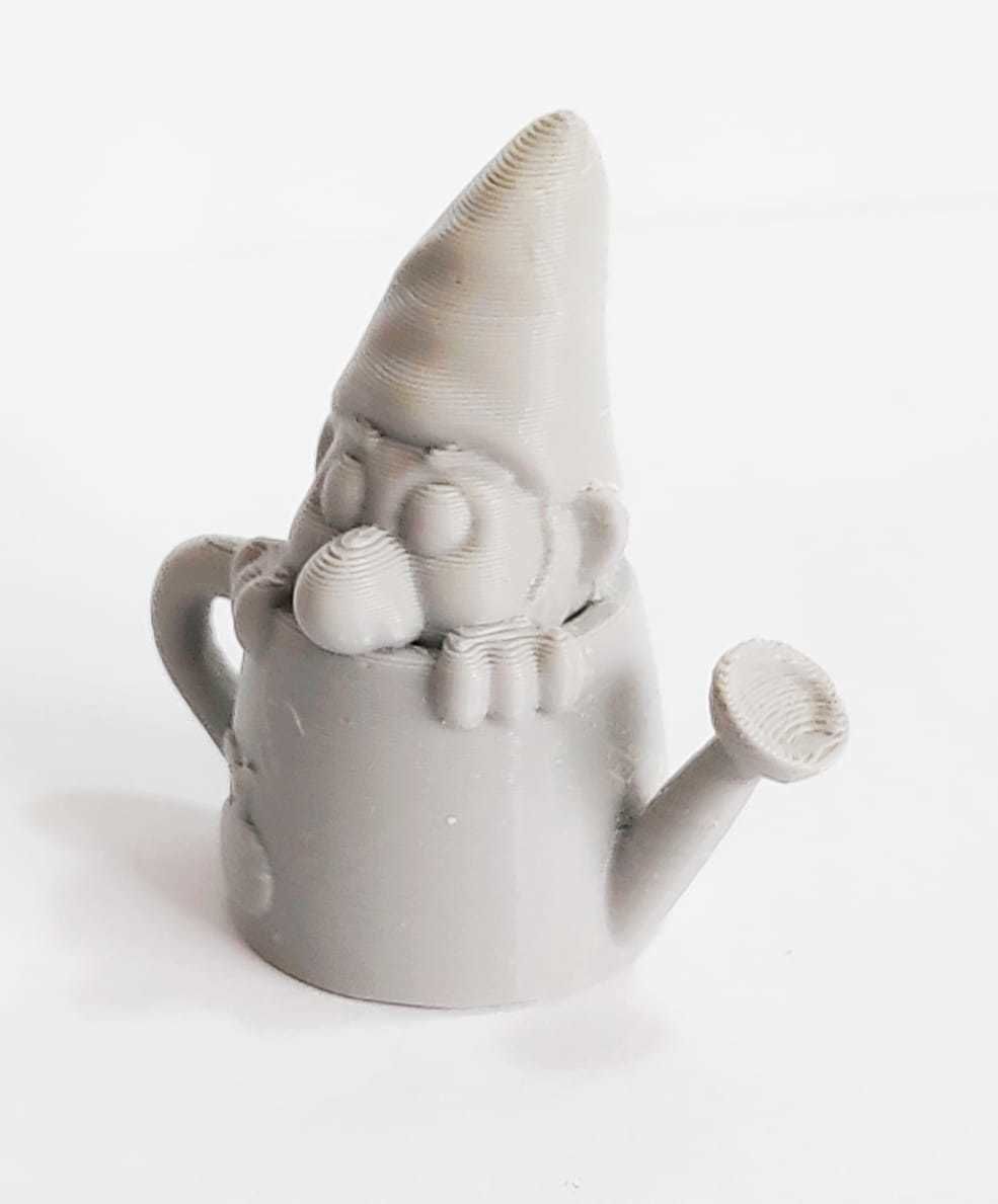 A cute WateringCan Gnome to decorate your garden 3D print model_9