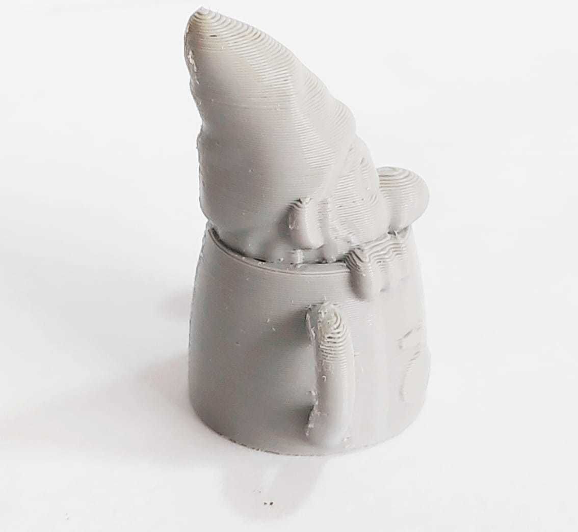 A cute WateringCan Gnome to decorate your garden 3D print model_6