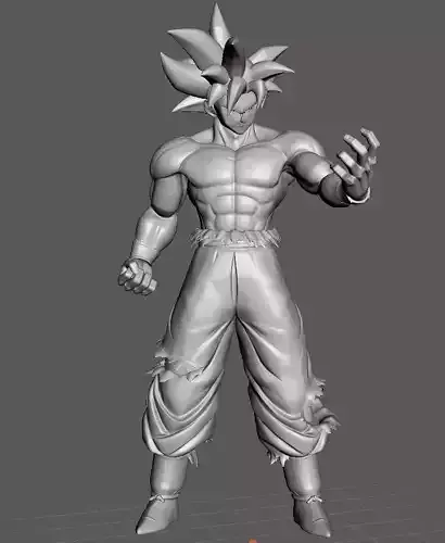 Son Goku Ultra Instinct 3D Model