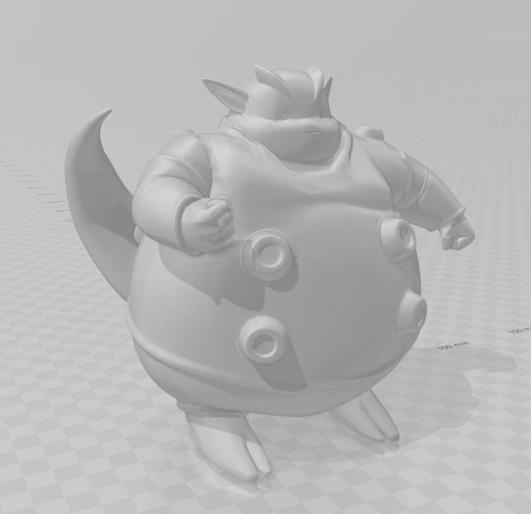 Fat Janemba 3D Model 3D print model_2