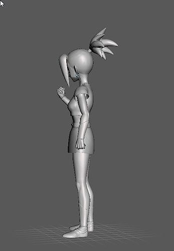 Kale Dragon Ball Super 3d Model 3D print model