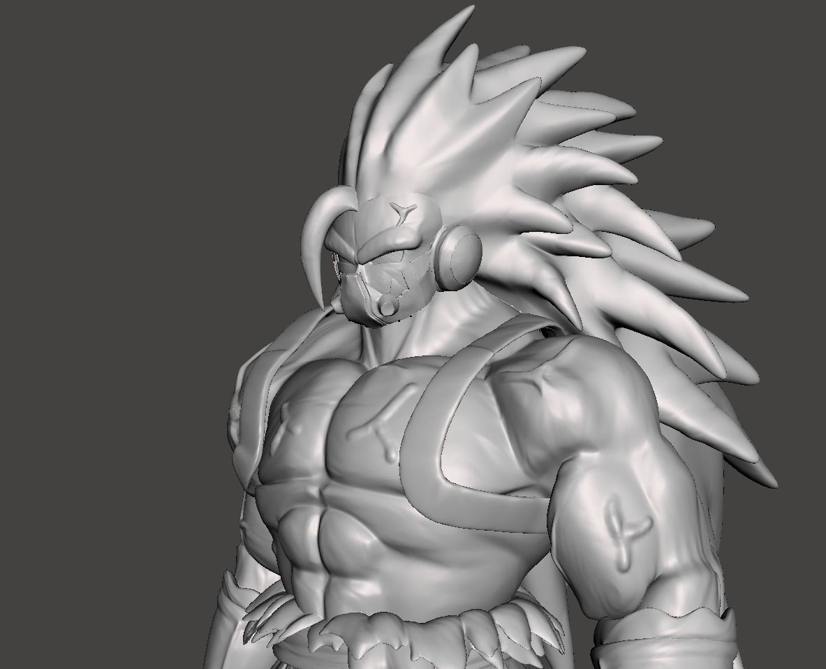 Kanba Dragon Ball 3D Model 3D print model_3