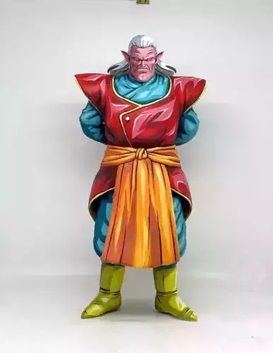 Kibito 3D Model dragon ball figure