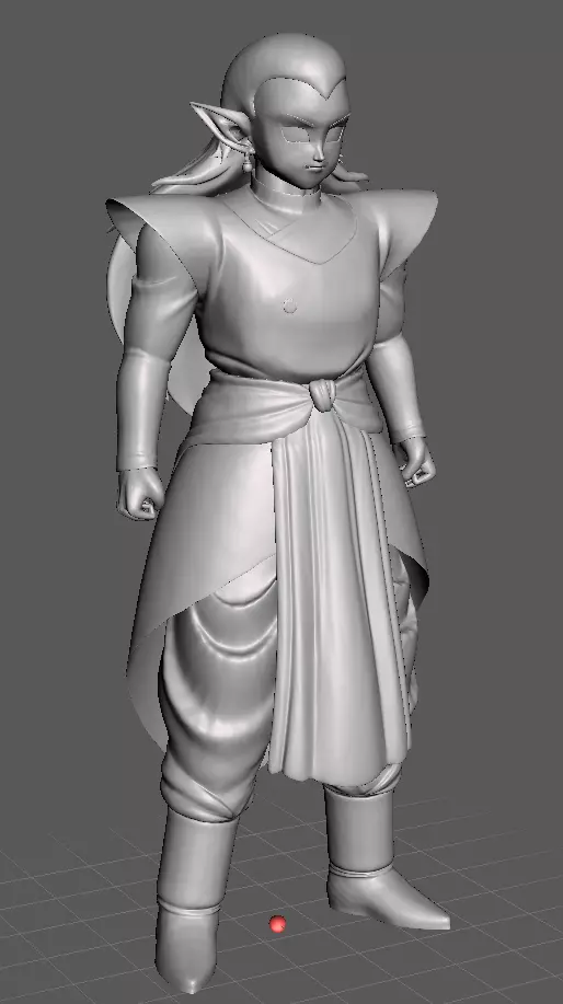 Kibito Kai 3D Model 3D print model