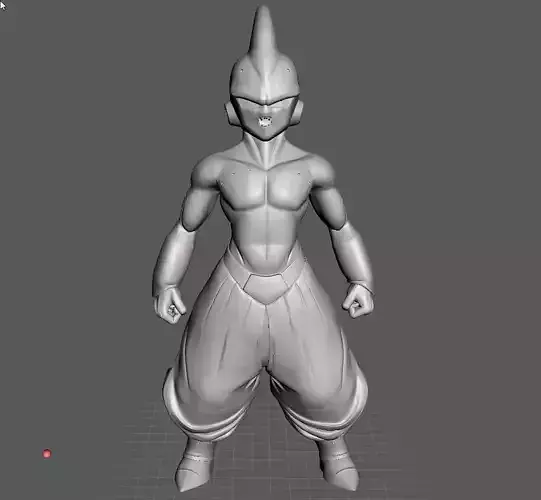 Kid Buu 3D Model 3D print model