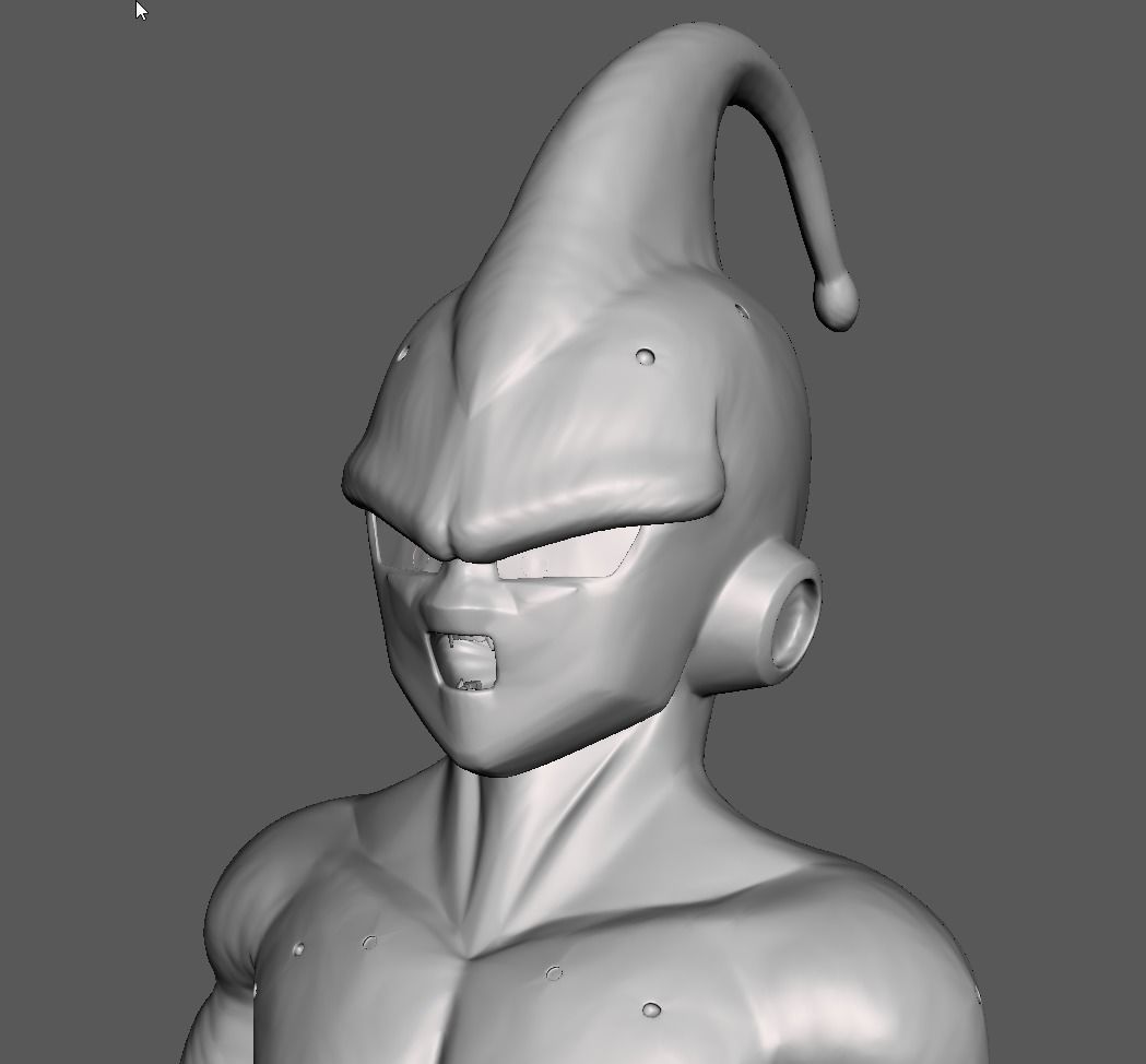 Kid Buu 3D Model 3D print model_1