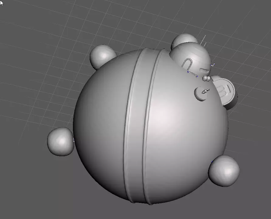 King Kai Planet 3D Model 3D print model_0